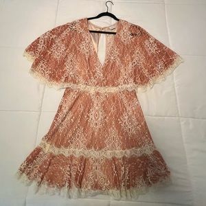 Selfie Leslie Lace Mini Dress